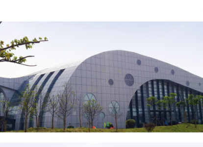 仪征会议中心外景网架工程